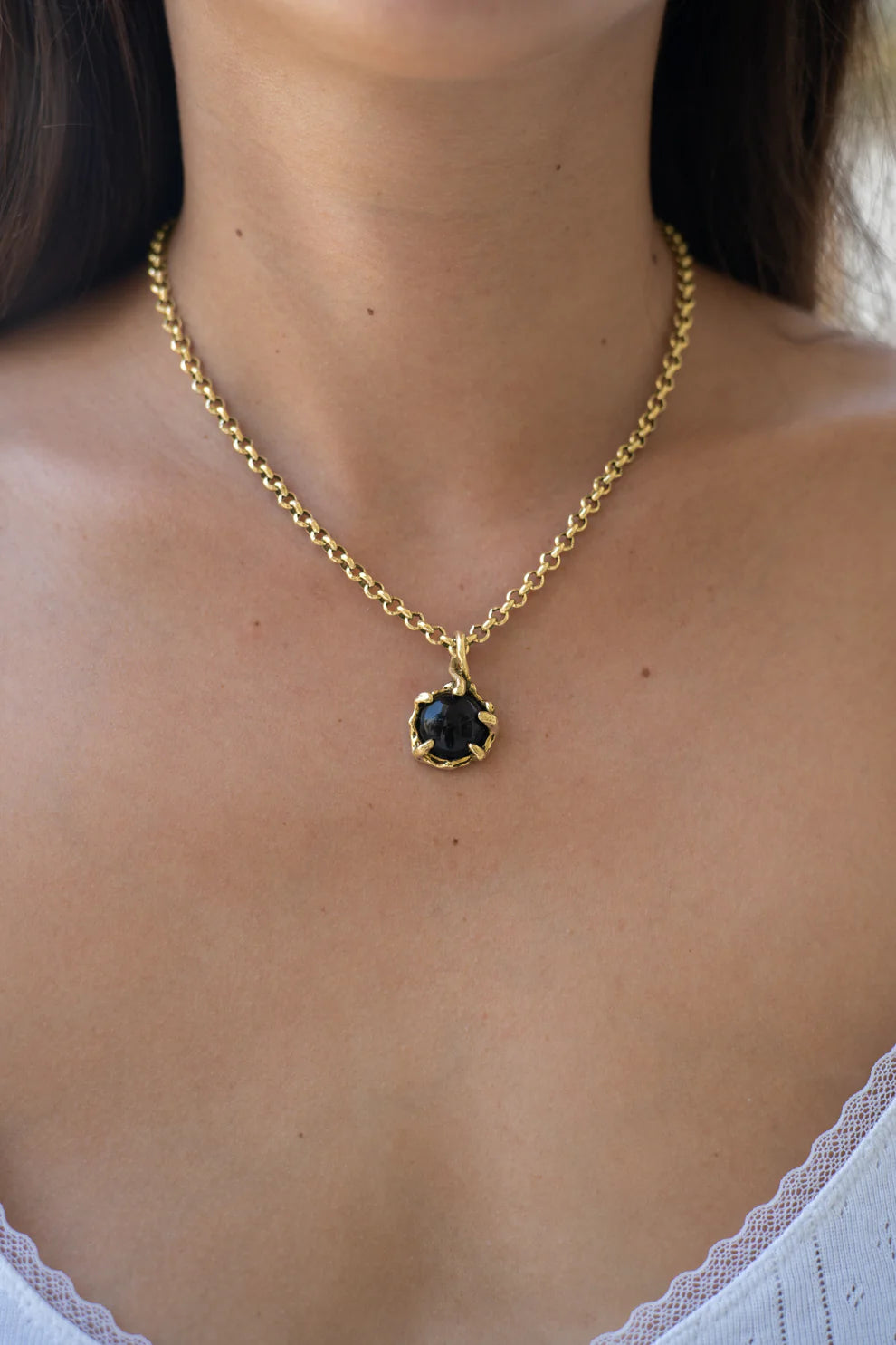 Aurora-Anhänger Gold