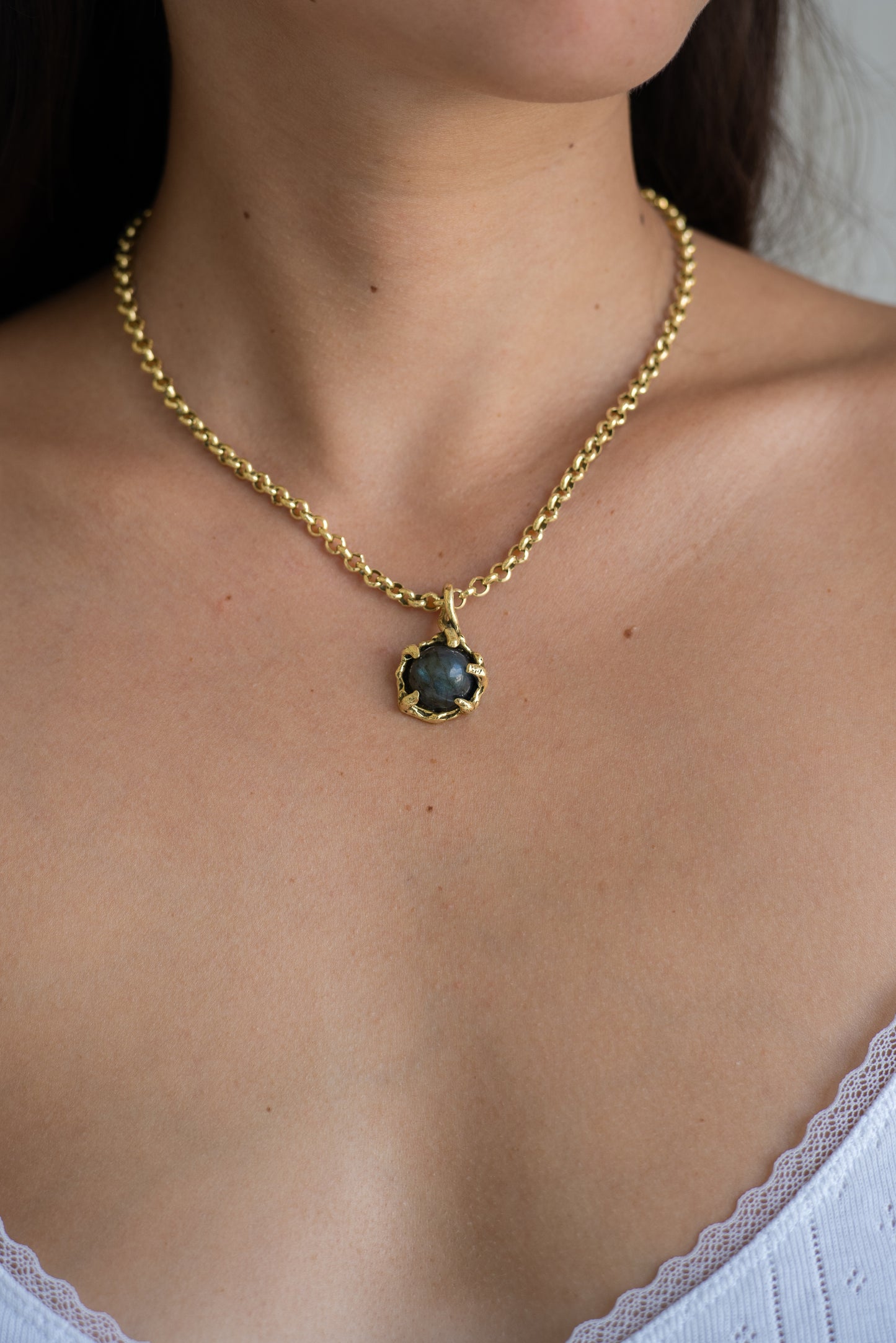 Aurora-Anhänger Gold